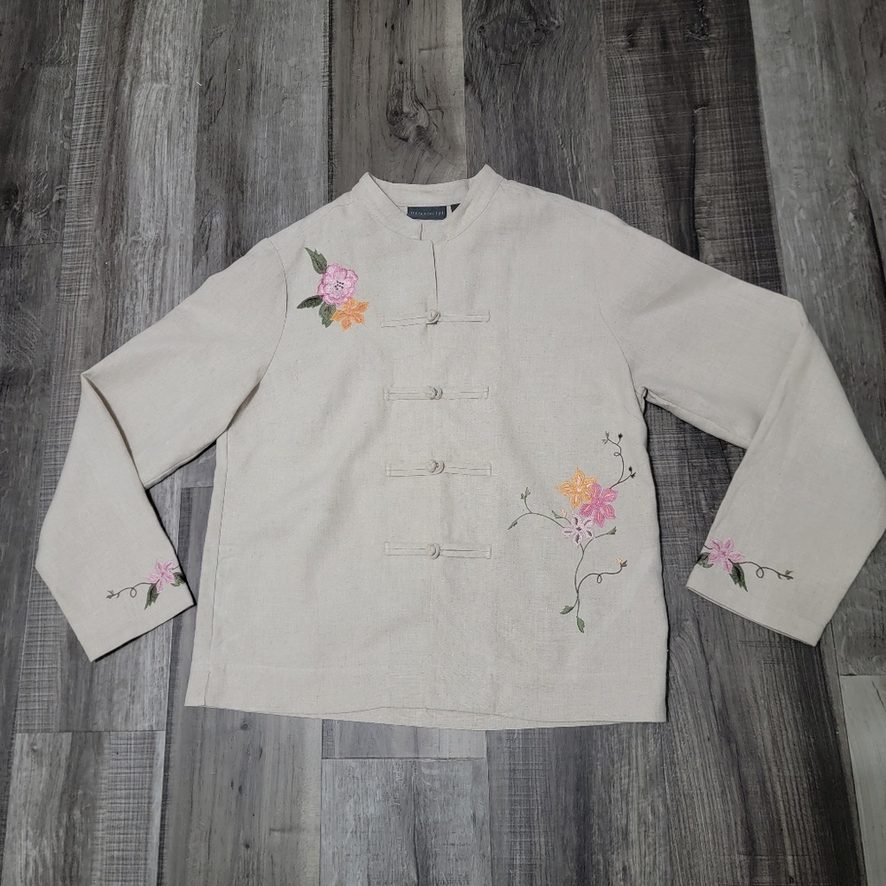 Relativity 100% Linen Jacket - Picture 3 of 13